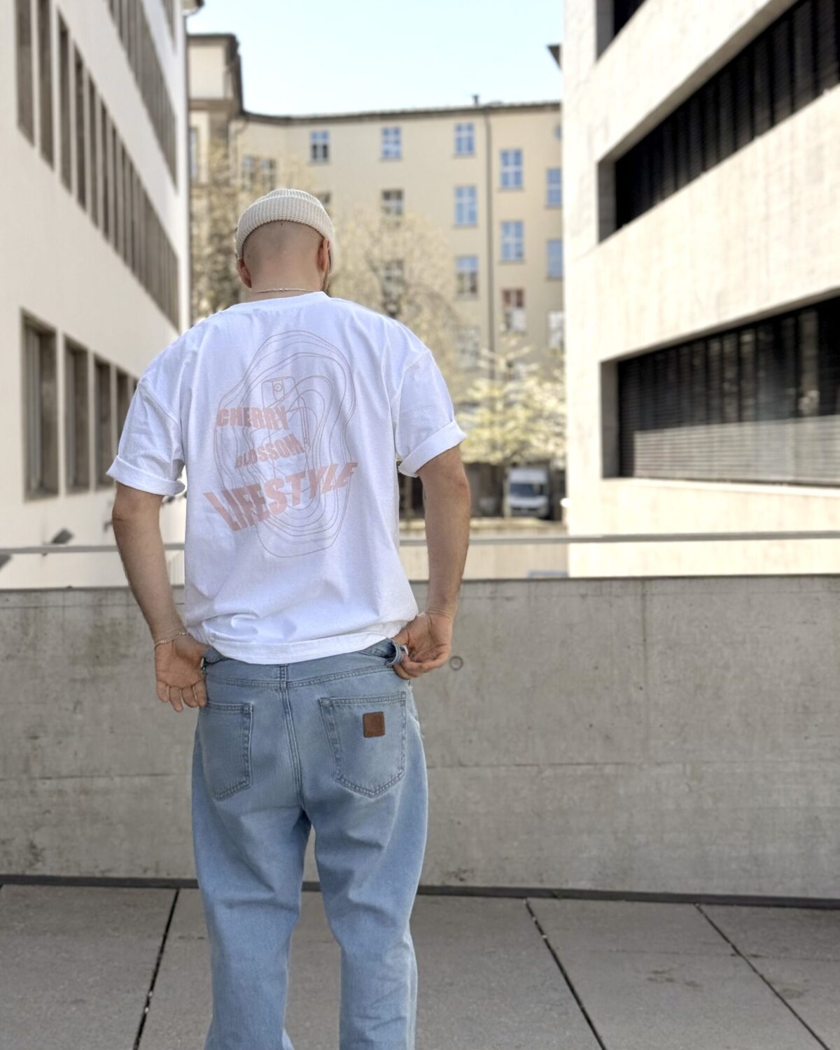 Philipp Lumpp Shirt Cherry Blossom Lifestyle