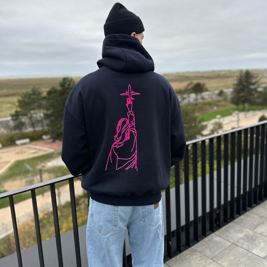 Philipp Lumpp Hoodie Fliegermädchen